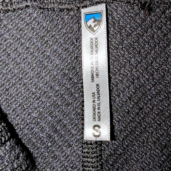 Kuhl | Petra Waffle Turtleneck Base Layer Charcoal Gray Outdoors | Size Small - Picture 7 of 14